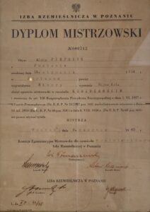 Dyplom Mistrzowski Aleks Pieprzyk