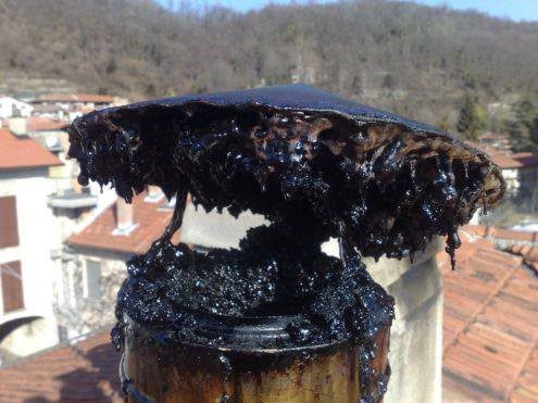 zatkana nasada komina