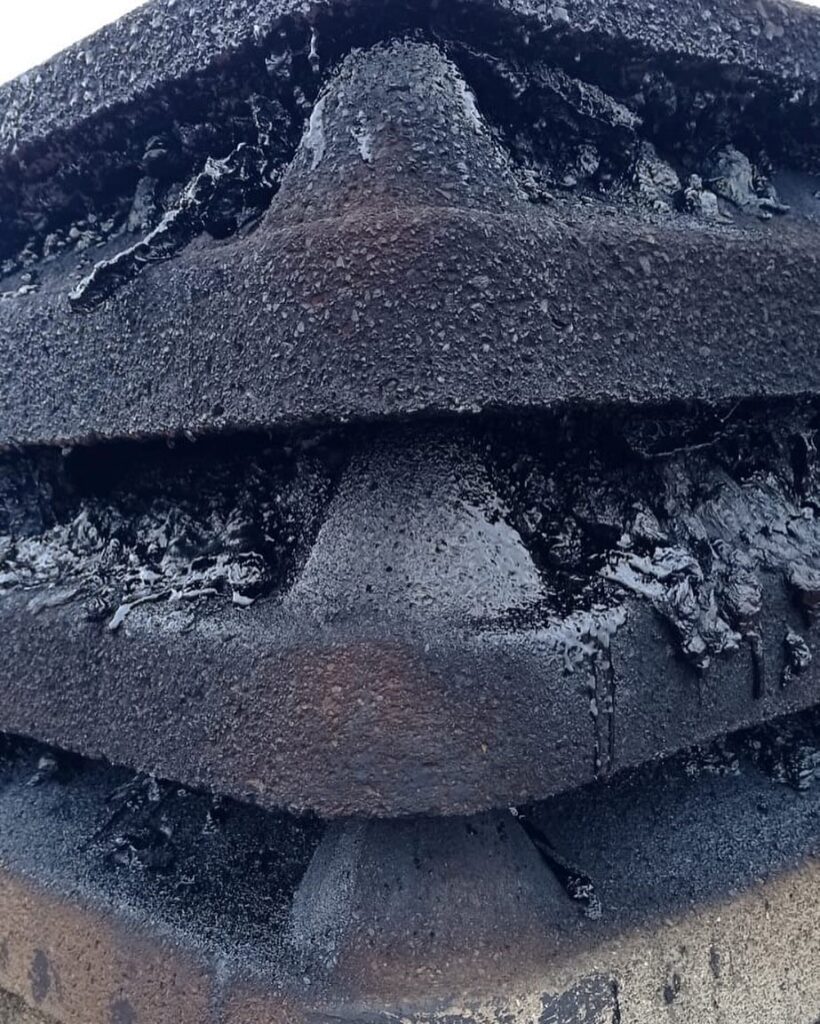 zatkana nasada komina